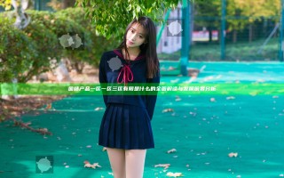 国精产品一区一区三区有限是什么的全面解读与发展前景分析